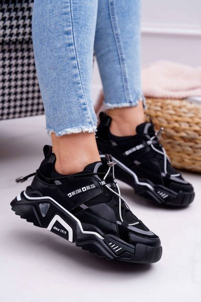Women's Sports Shoes Big Star by Daniel Lopez Black FF274A541
