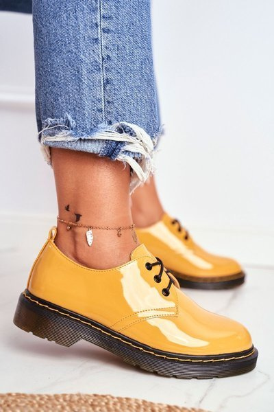 Chaussures Femme Chaussures Laque Jaune Do It Better!