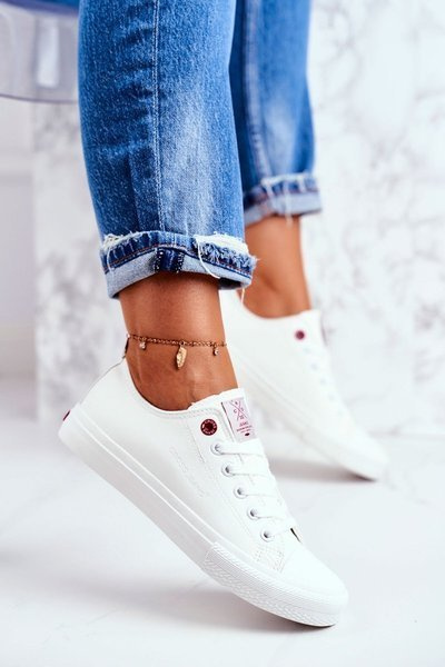 Moteriški sportbačiai Cross Jeans balti DD2R4030C