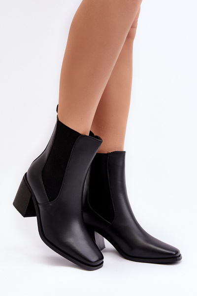 Bottines à talons hauts pour femmes noires Creazza
