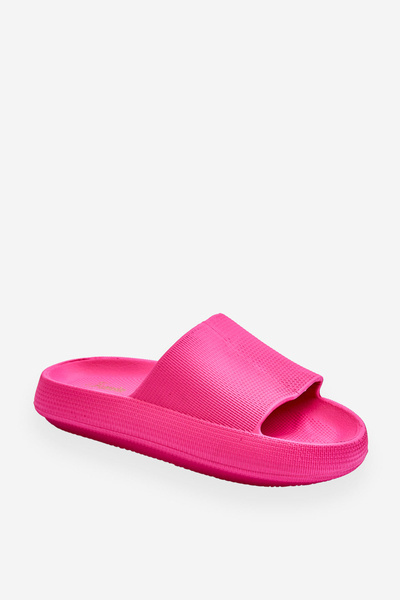 Papuci de spumă de modă pe platforma chunky Fuchsia Linnea