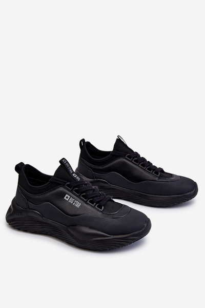 Damen Sneakers Memory Foam System Big Star LL274419 Schwarz