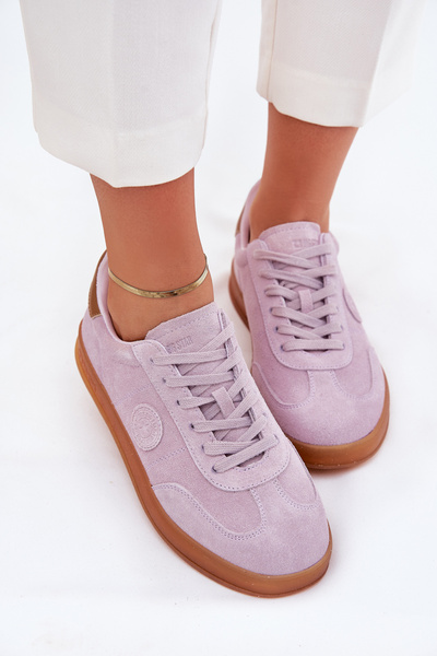Adidași Din Suede Pentru Femei Big Star RR274850 HI-POLY SYSTEM Violet