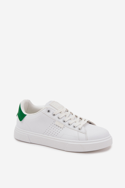 Vyriški Sneakers Iš Eko Oda Big Star OO174116 Balta-Zalia