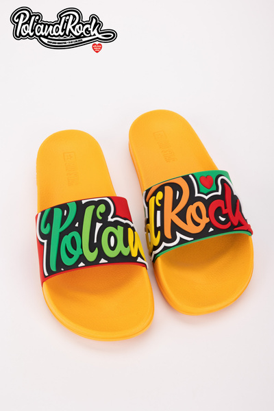 Flip Flops Pol'and'Rock Festival X Big Star SS174507 Yellow