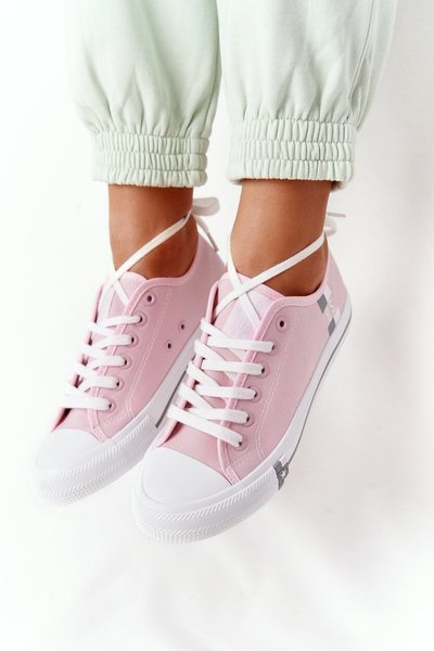Klassische Damen BIG STAR Sneakers HH274110 Hellrosa