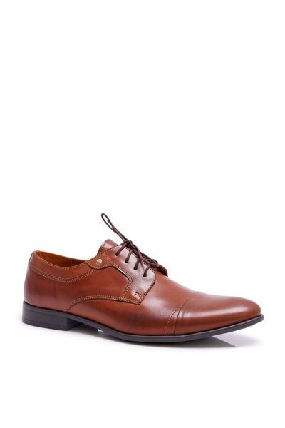 Herren Trust Elegantes Leder Braun Halbstiefel