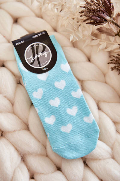 Jaunystės kojinės Heart Mint