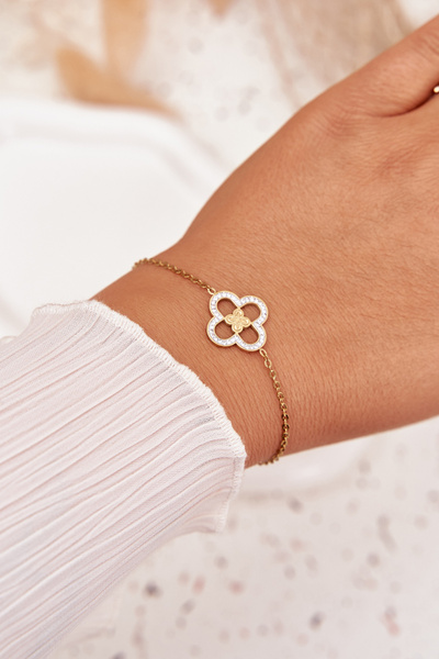 Bracelet Femme en Acier Chirurgical Or