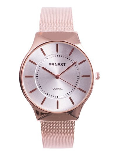 Moteriškas laikrodis Ernest Orion Pink Gold