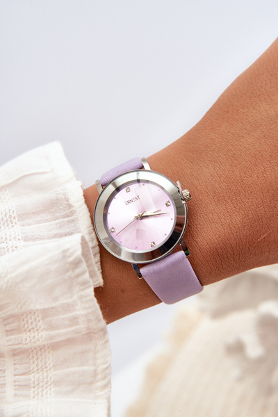 Montre Femme avec Bracelet Violet Ernest E62035L