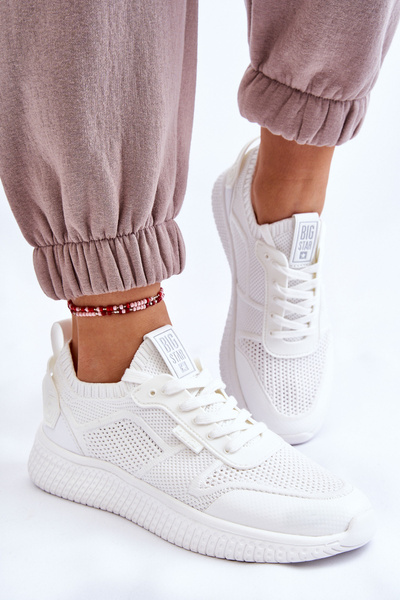 Women's Comfortable Sneakers Memory Foam System Big Star LL274415 White