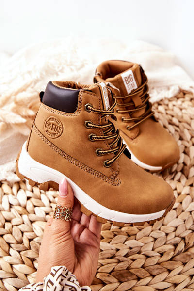 Pantofi pentru copii pentru copii Big Star II374101 Camel