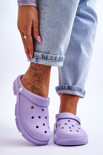 Moteriški guminiai Crocs Violet Rabios