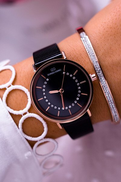 Women's Watch Giorgio & Dario Black Lonia
