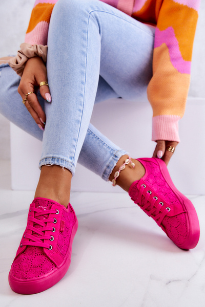 Baskets Ajourées BIG STAR JJ274060 Rose