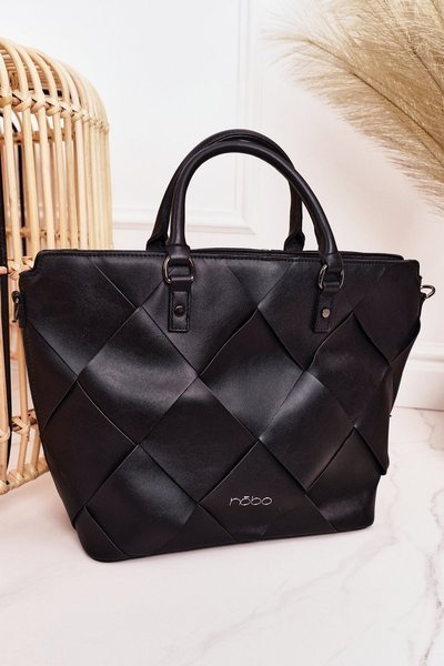 Sac Shopper Femme NOBO NBAG-K1250 Noir