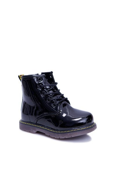 Kinderstiefel Fleece-gefüttert Trappers Trappers Schwarz Debi