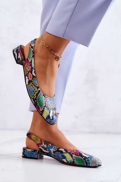 Ballerinas On High Heels Maciejka 04482-39 Multicolor