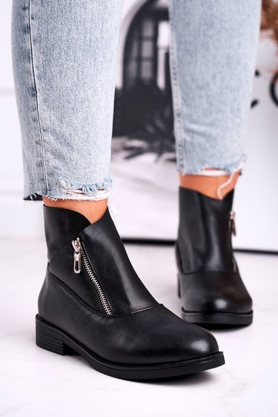 Bottines femme noires Magnat