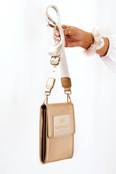 Elegante kleine Geldbörse Monnari ETUA030-023 Gold