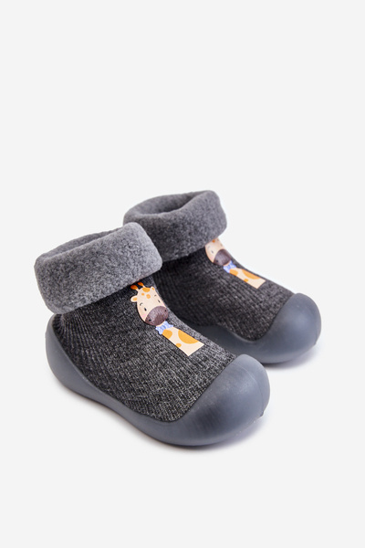 Chaussons enfant Niechodki Befado 002P024 Gris