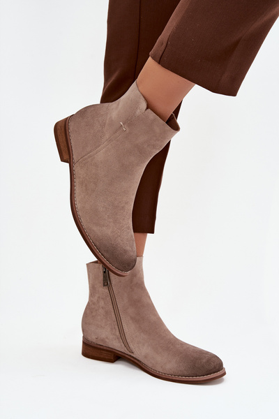 Damenturnschuhe mit flachem Absatz Vinceza 39961 Beige