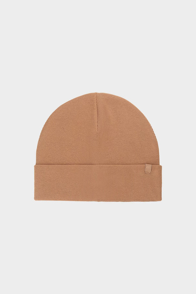 Children's Beanie Hat 4F Brown 4FJWAW24ACAPU448-81S