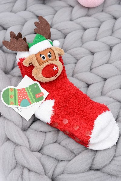 Soxo Kinder Weihnachtssocken Rentier