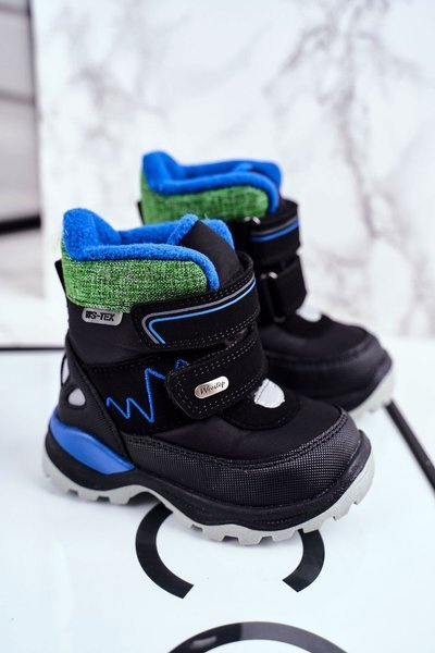 Women's Snow Boots Warm Natural Wool Black Booom