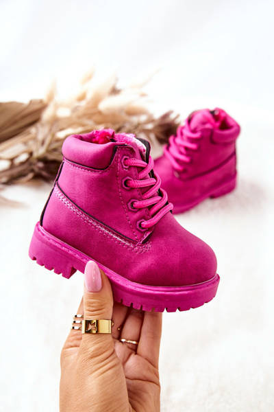Bottes Enfant Powder Warm Fuchsia Dexter