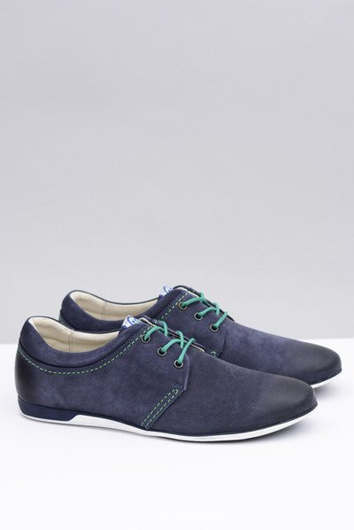 Demi-bottes Dimonde en cuir pour hommes bleu marine