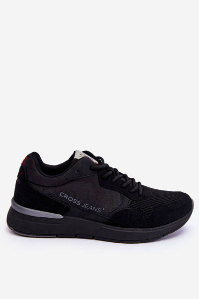 Herren Sportschuhe Cross Jeans LL1R4053 Schwarz