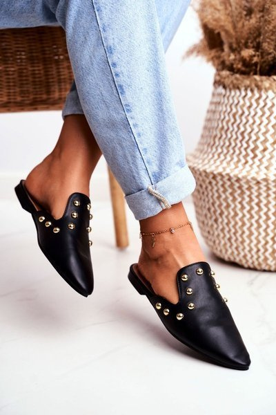 Lu BooTongs noires Seniorita femme