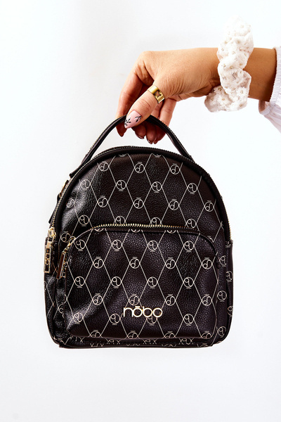 Rucsac din piele pentru femei Nobo L1341-C020 Negru