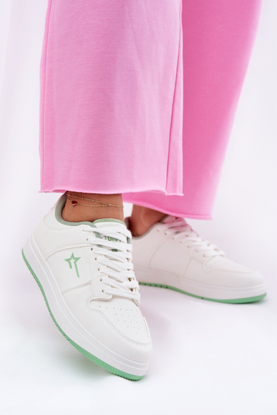 Damen Sneakers Big Star RR274A246 HI-POLY SYSTEM Weiß