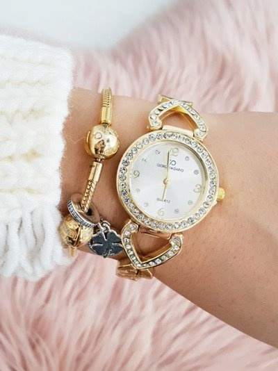 Montre Femme Giorgio & Dario Avec Zircons Emrat Or