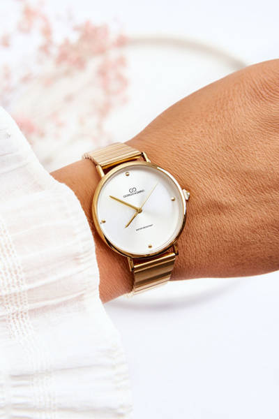 Montre Femme Etanche Sur Bracelet Giorgio&Dario Or-Blanc