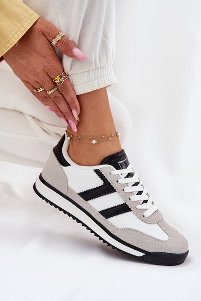 Sneakersuri Joase Femei Albe Rulaana