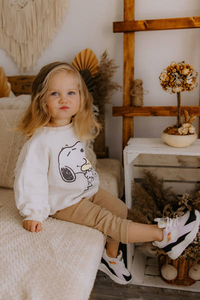 Chaussures de sport pour enfants, baskets noires et violettes Game Time