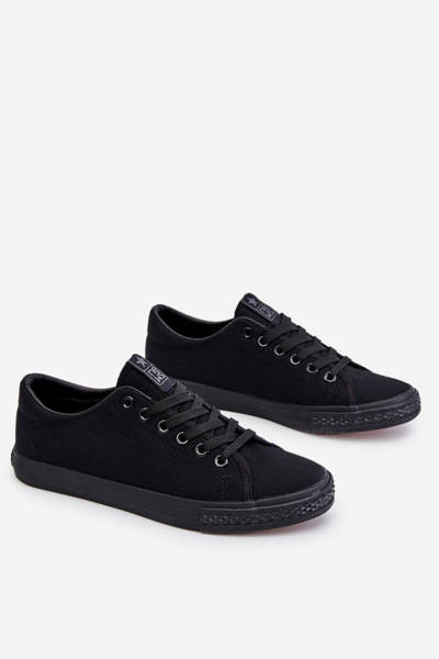 Damen Klassische Turnschuhe Schwarz Eleya