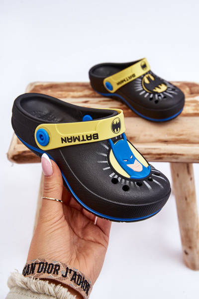 Crocs pour enfants Batman Grendene Kids JJ385005 Noir