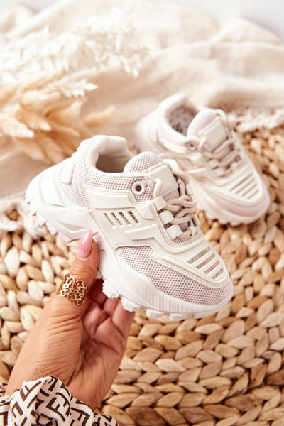 Kids' Turnschuhe Light Beige Freak Out
