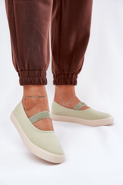 Adidași Femei Big Star NN274604 Verde Deschis