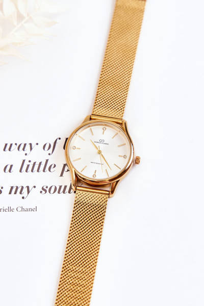 Wasserdichte Damenuhr Giorgio & Dario Gold