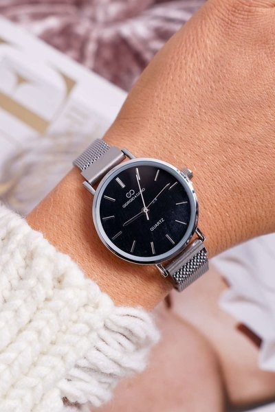 Montre magnétique Magnum argentée Giorgio & Dario pour femme