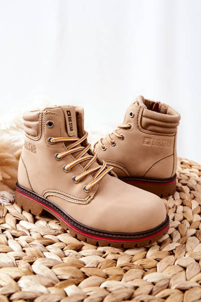 Bottines Trappeur Enfant Big Star BB374126BS Beige