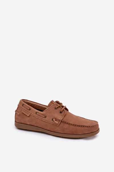 Mocassins en Cuir pour Hommes Big Star RR174162 Camel