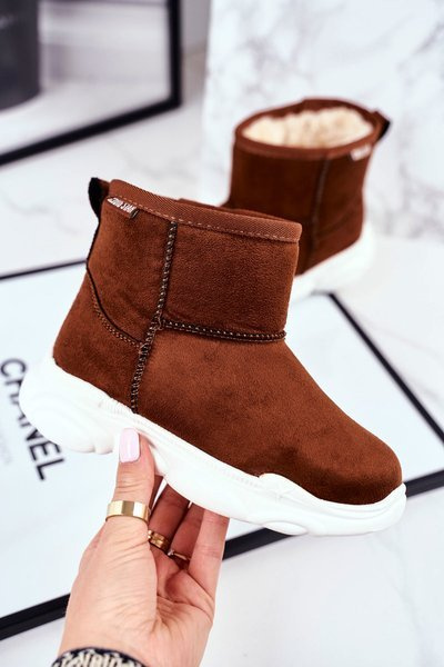 Kids' Big Star Schneestiefel Camel GG374086