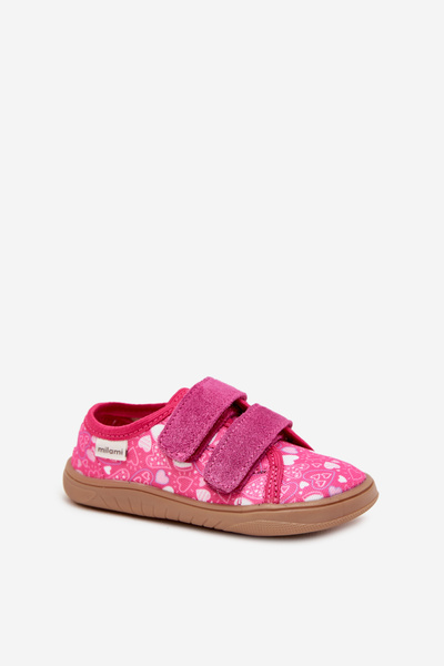 Batus Barefoot Mergaitėms Širdelės Milami Fuksija Saphira